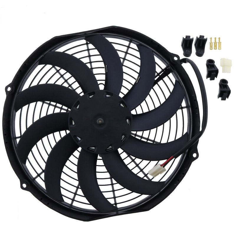 DURAFORCE New 30100350 Electric Puller Fan VA10-BP9/C-25A 12" 24V Cooling Fan