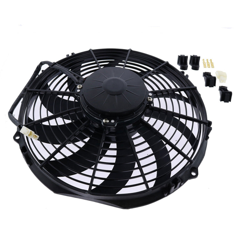 DURAFORCE New 30100350 Electric Puller Fan VA10-BP9/C-25A 12" 24V Cooling Fan