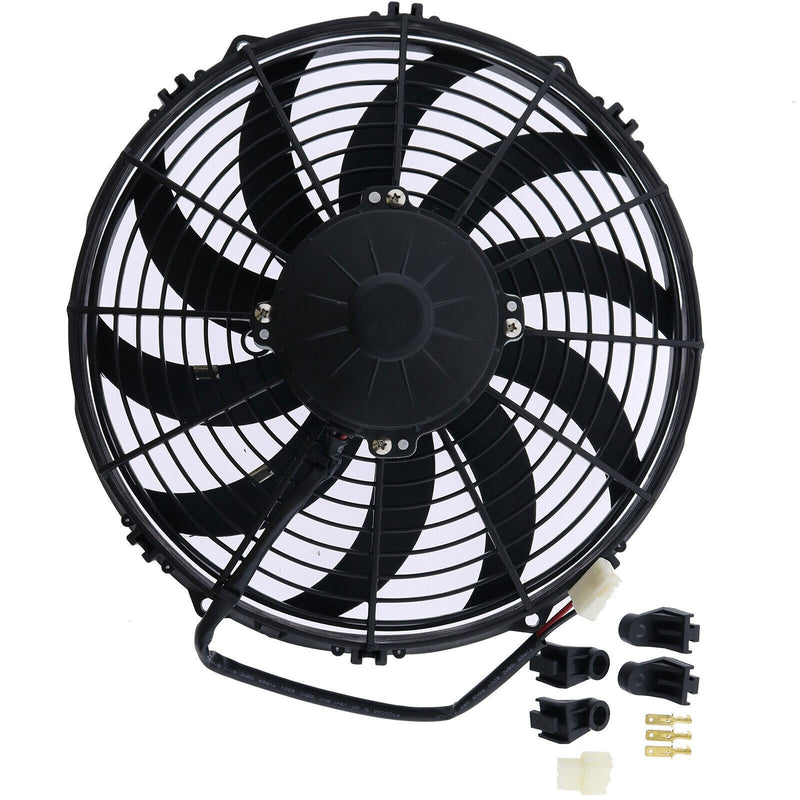 DURAFORCE New 30100350 Electric Puller Fan VA10-BP9/C-25A 12" 24V Cooling Fan