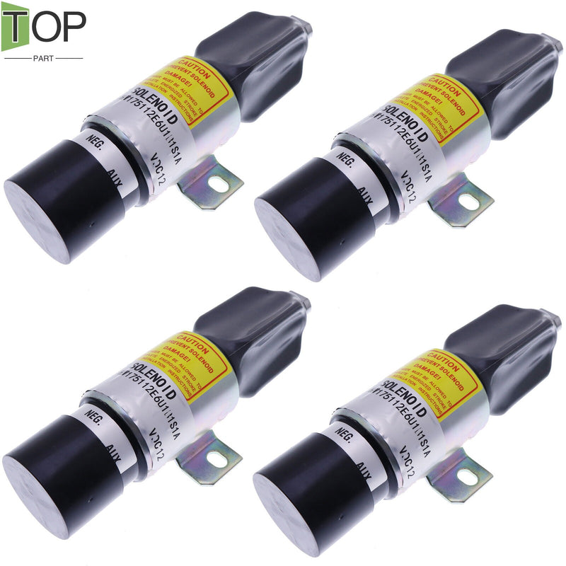 DURAFORCE 4X New 12V Shut Down Solenoid 1751-12E6U1B1S1A 1700-2530 Woodward Fit