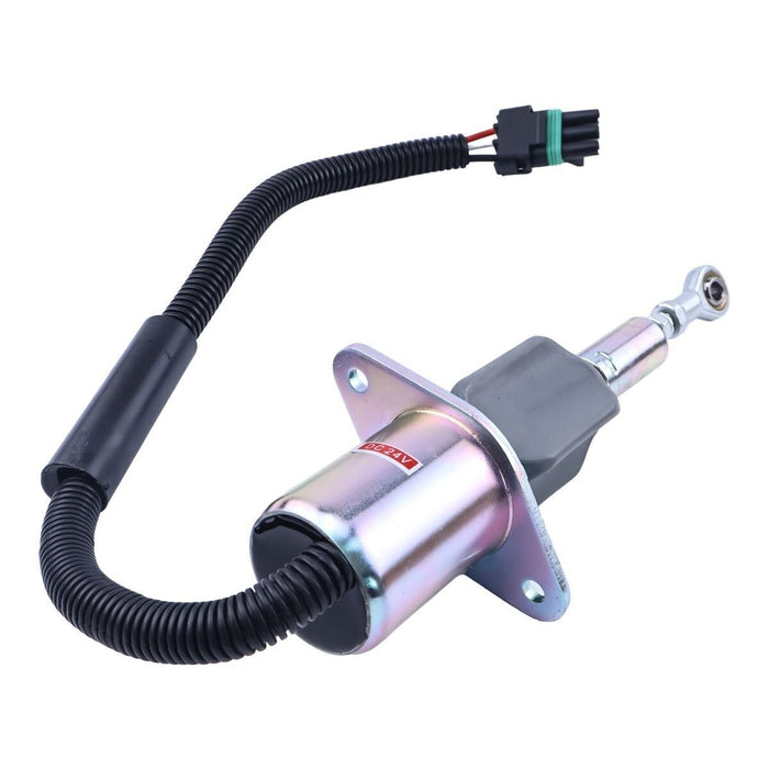 DURAFORCE John Deere RE504223 Shutoff Solenoid for 762B 653E 6076 6081 Engine