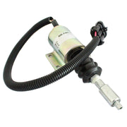 DURAFORCE 12V Fuel Shutoff Solenoid 1813868C1 for International Navistar DT360 DT466