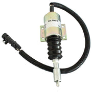 DURAFORCE 12V Fuel Shutoff Solenoid 1813868C1 for International Navistar DT360 DT466