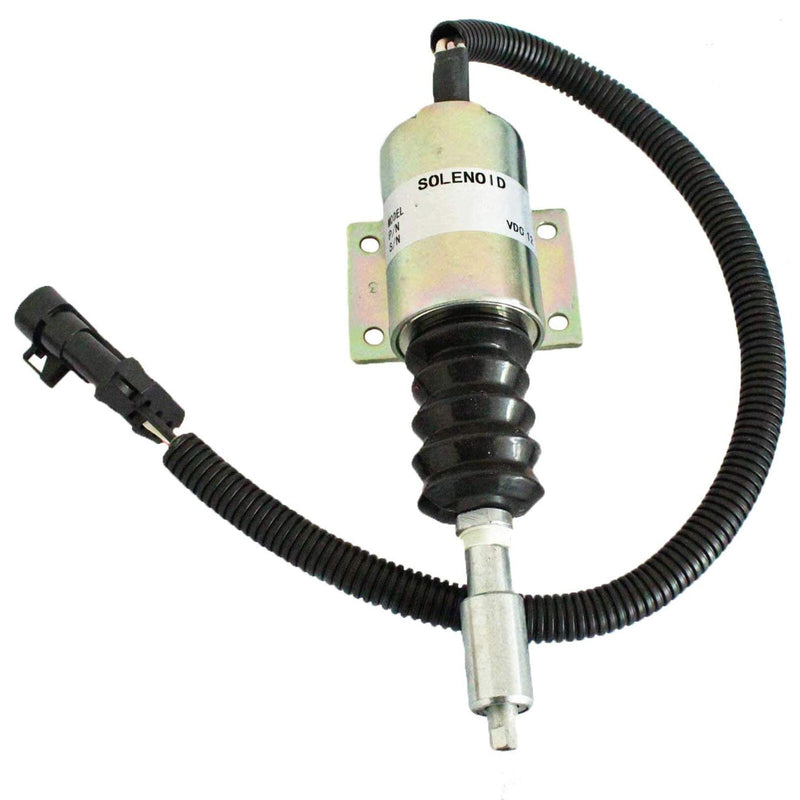 DURAFORCE 12V Fuel Shutoff Solenoid 1813868C1 for International Navistar DT360 DT466