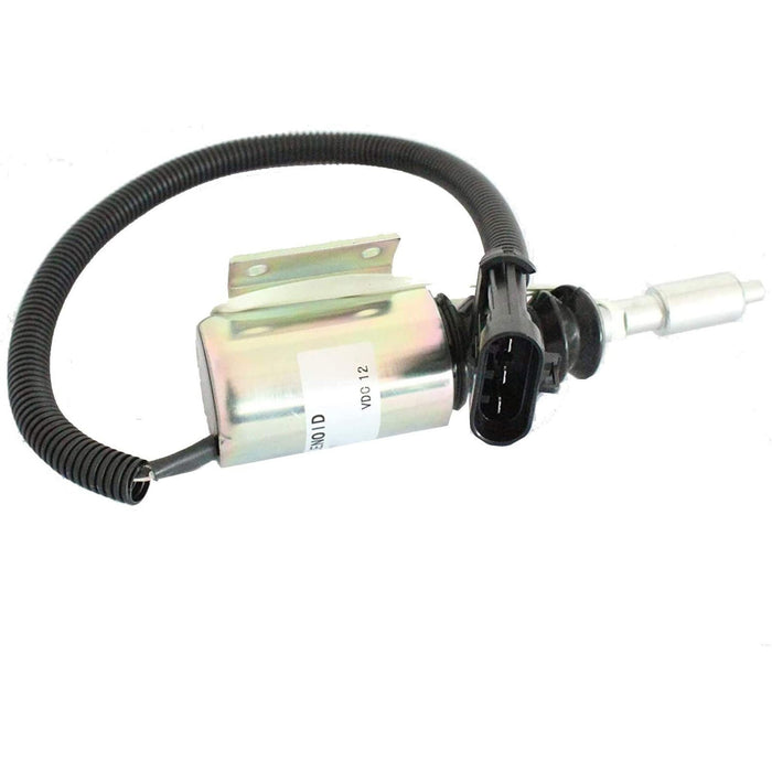 DURAFORCE 12V Fuel Shutoff Solenoid 1813868C1 for International Navistar DT360 DT466