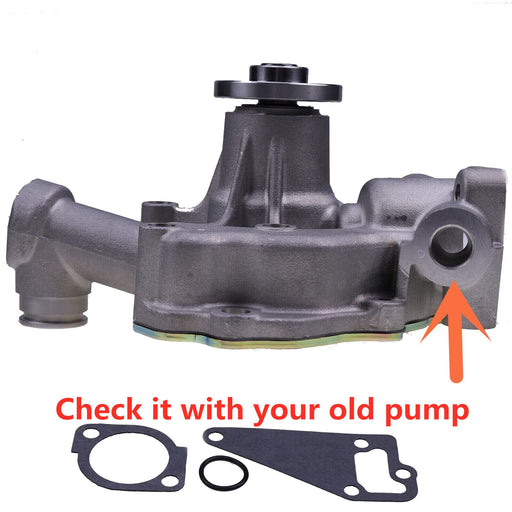 DURAFORCE John Deere Water Pump MIA880048 M87858 2 Holes for 2210 4100 455 670 F925 F932