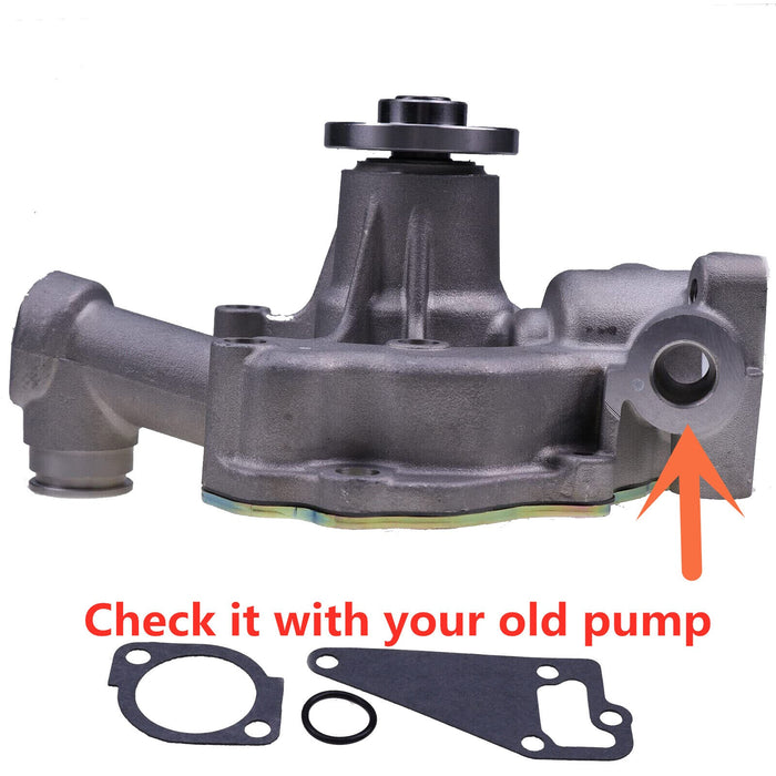 DURAFORCE John Deere Water Pump MIA880048 M87858 2 Holes for 2210 4100 455 670 F925 F932