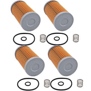 DURAFORCE 4X T111383 Fuel Filter for John Deere 4475 5575 6675 7775 4500 4510 4600 4610