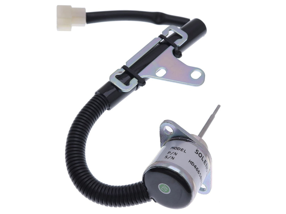 DURAFORCE 12V Shutoff Solenoid Valve 1G820-60012 for Kubota D1105 D1005 U15 Excavator