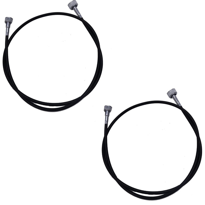 DURAFORCE 2X Tachometer Cable 81807558 C7NN17365B for Ford Tractor 3900 4100 5900 6600