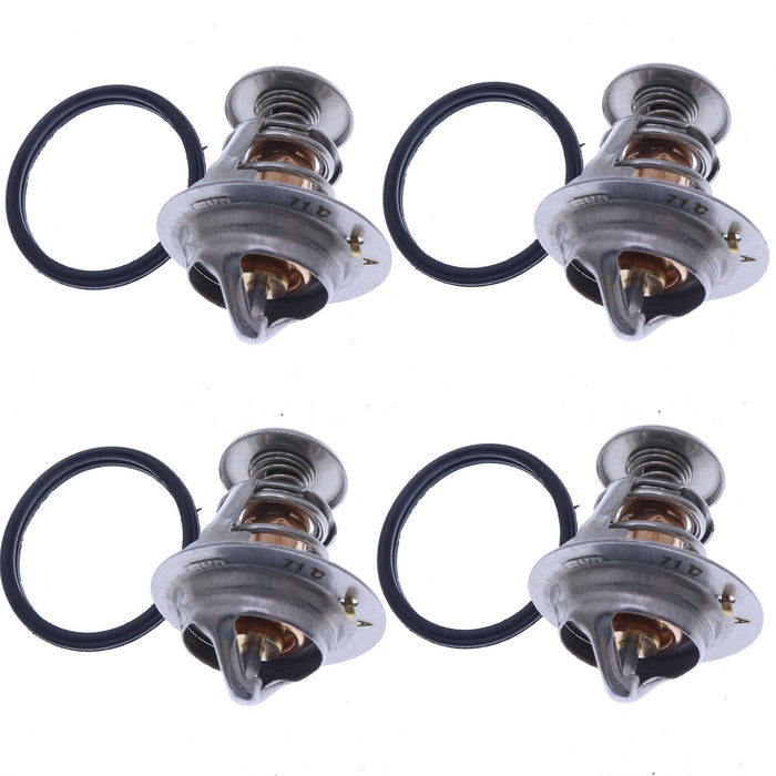 DURAFORCE 4X Yanmar 4TNV88 Thermostat 71℃ for EX450 EX3200 EX2800 YSR3120 Engine Parts