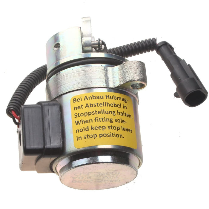 DURAFORCE 2X 12V Fuel Shut Off Solenoid 04272956 Fits Bobcat 6686715 Deutz Replacement