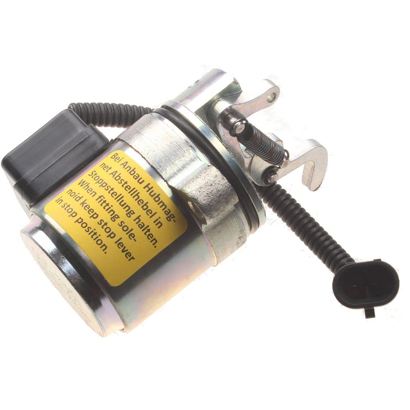 DURAFORCE 2X 12V Fuel Shut Off Solenoid 04272956 Fits Bobcat 6686715 Deutz Replacement