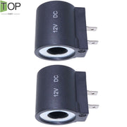 DURAFORCE 2X 12V DC Solenoid Valve Coil 2 Spade Connector for Genie 103613 6301012