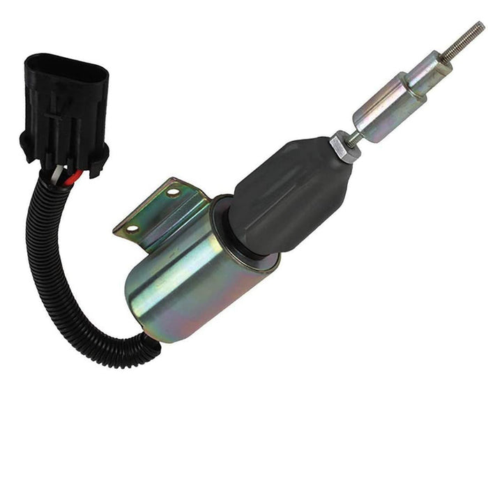 DURAFORCE 12V Shut Down Solenoid 2003ES-12E6UC4B5S2 for Ford Heavy Duty Truck