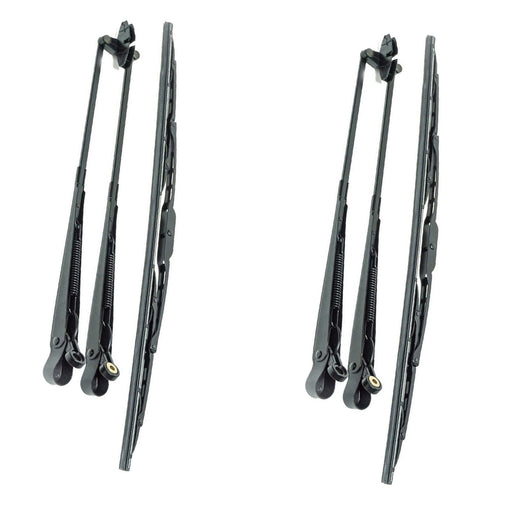 DURAFORCE 2 Set Windshield Wiper Arms Blades for Bobcat T190 S175 S250 T180 7188371/2