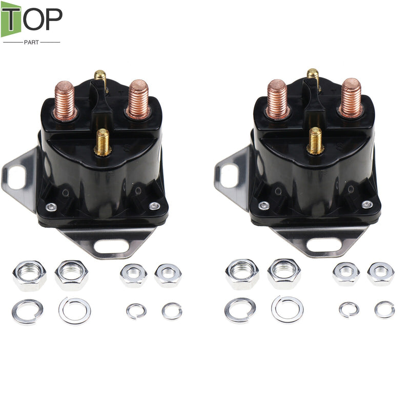 DURAFORCE 2X RE164448 Starter Relay for John Deere 1530 2030 2040 2155 2240 2355N 2555+