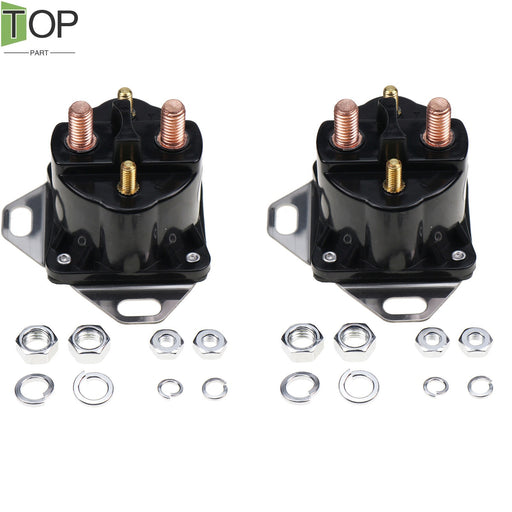 DURAFORCE 2X RE164448 Starter Relay for John Deere 1530 2030 2040 2155 2240 2355N 2555+