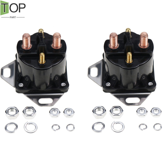 DURAFORCE 2X RE164448 Starter Relay for John Deere 1530 2030 2040 2155 2240 2355N 2555+