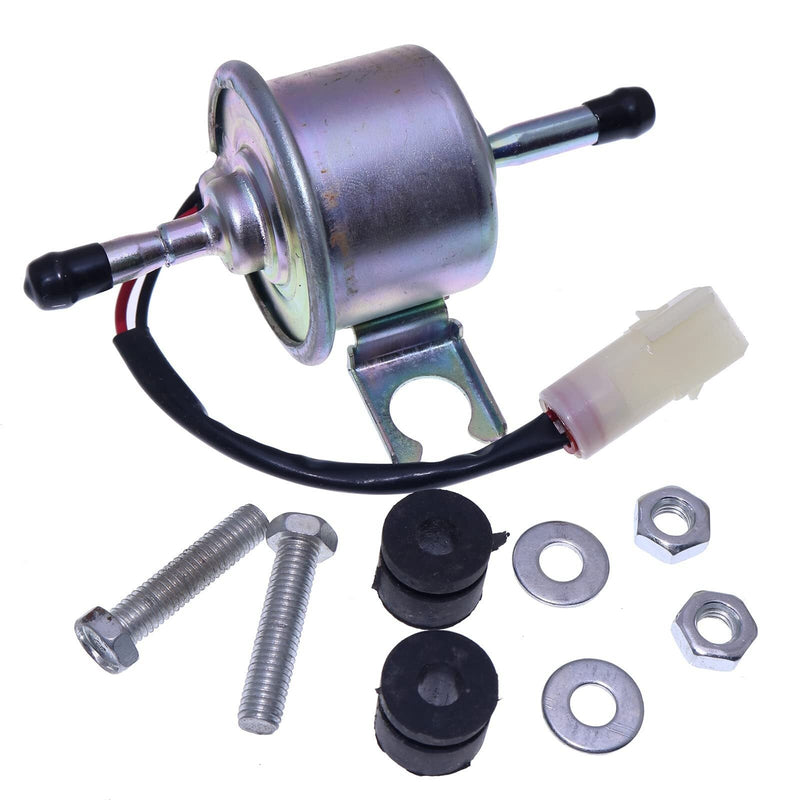 DURAFORCE New 12V Fuel Pump 8971491820 for John Deere 17ZTS 27C 27ZTS 35C 35ZTS 50C 50ZTS