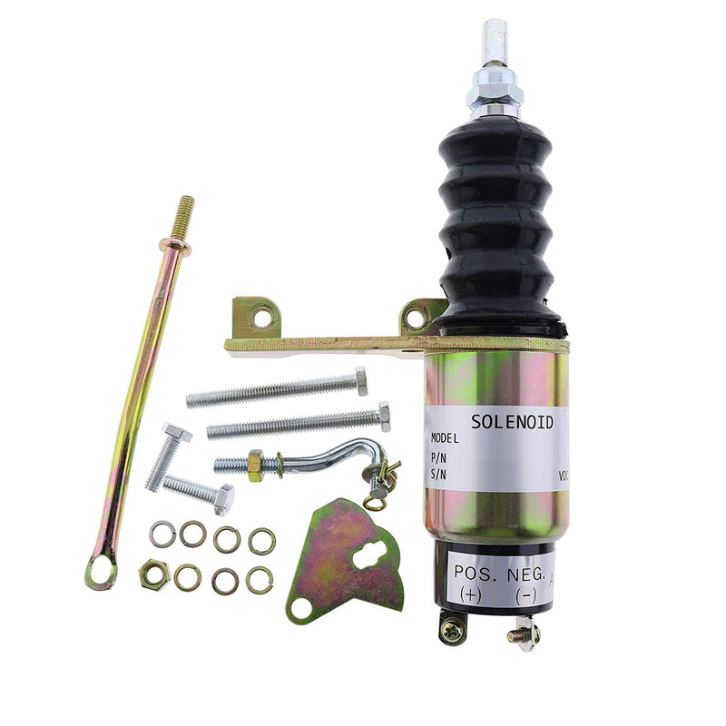 DURAFORCE 2x 12V Shutoff Solenoid Valve 75366GT for Genie S-80 S-85 S-100 S-105 Z-80/60