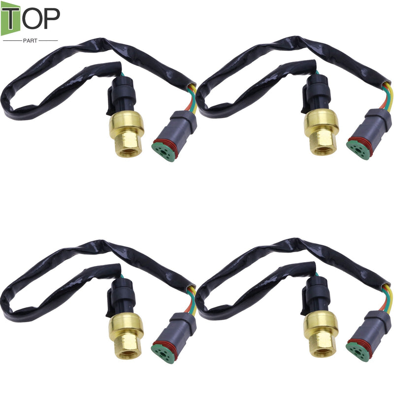 DURAFORCE 4X Heavy Duty Pressure Sensor CAT Caterpillar C15 C12 194-6724 1946724