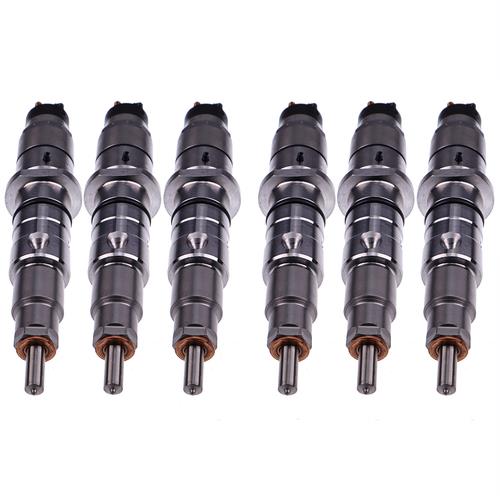 DURAFORCE 6X New Komatsu Injector 6754-11-3102 for Engine 4D107 S6D107 WA320-6