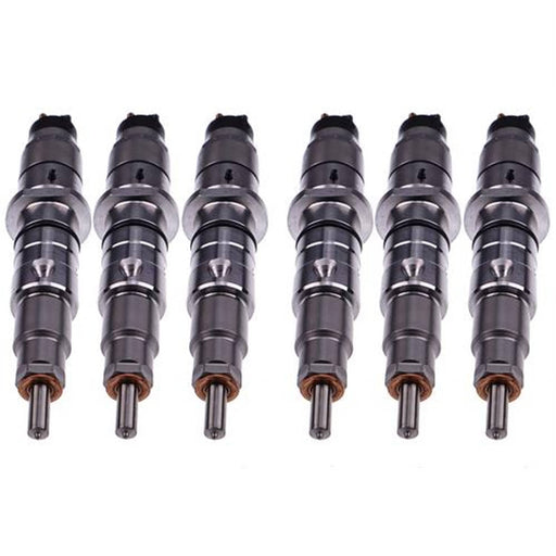 DURAFORCE 6X New Komatsu Injector 6754-11-3102 for Engine 4D107 S6D107 WA320-6