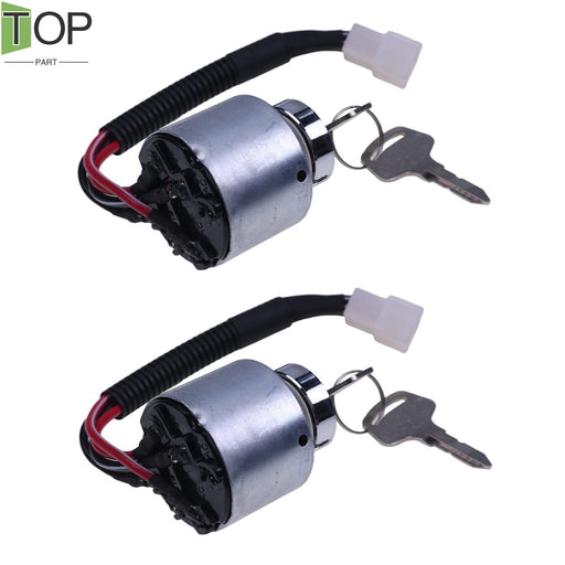 DURAFORCE 2X Kubota Ignition Keys 66101-55200 for TG1860G ZD18 ZD21 ZD28 Models