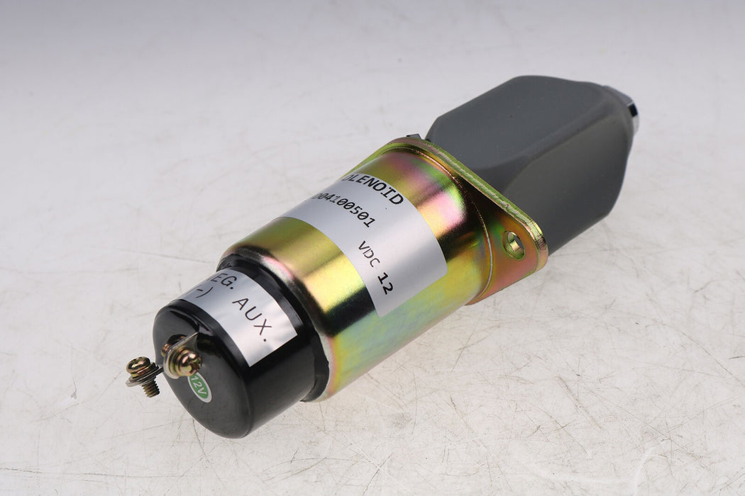 DURAFORCE 2X 12V Shut Down Solenoid 1751-12A6U1B1S5 SA-4259-12 for Kubota Engines