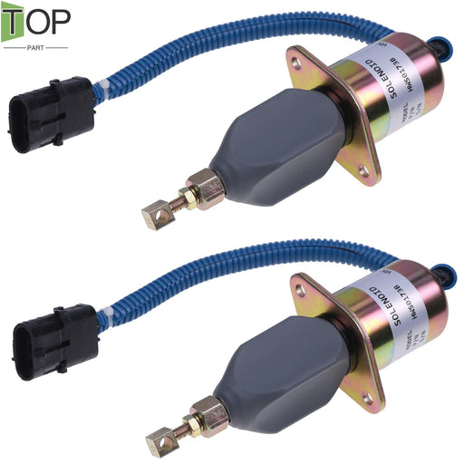 DURAFORCE 2X Cummins 5.9L 8.3L Fuel Shut Off Solenoid 3919422 SA-4026-12 Replacement