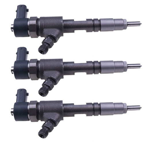 DURAFORCE 3X New Fuel Injectors 1J808-53052 0445110775 for Kubota Loader R430 D1803 V2403