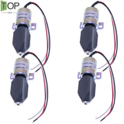 DURAFORCE 4X 12V Solenoid 1753ES-12E6ULB1S1 for 1991-2005 Grasshopper 603350 Mower