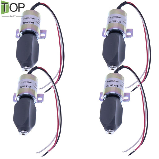 DURAFORCE 4X 12V Solenoid 1753ES-12E6ULB1S1 for 1991-2005 Grasshopper 603350 Mower