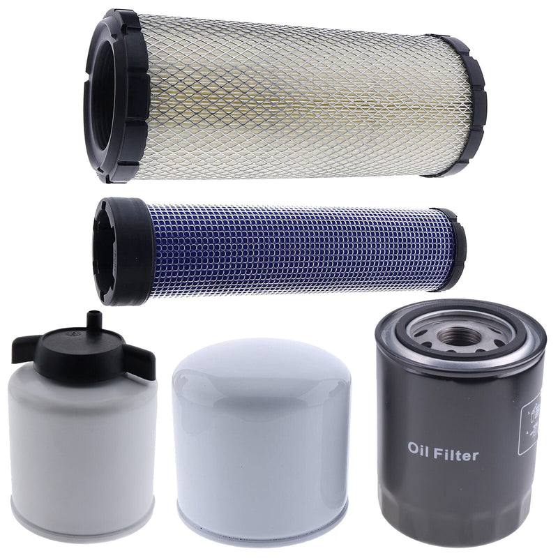 DURAFORCE Bobcat 337 341 E50 E55 1000/2000 Hour Filter Kit 6516722 6667352 6675517