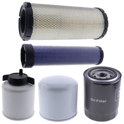 DURAFORCE Bobcat 337 341 E50 E55 1000/2000 Hour Filter Kit 6516722 6667352 6675517