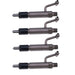 DURAFORCE 4X Fuel Injectors 712102-53100 729102-53100 for Yanmar 3TNE88 4TNE88 3TNE84