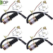 DURAFORCE 4X 12V Fuel Shutoff Solenoid Valve 75366GT for Genie S-80 S-85 S-100 S-105 Z-80