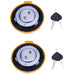 DURAFORCE 2X Fuel Tank Cap VOE14528922 for Volvo EC140 EC180B EC240B EC290B EC700B