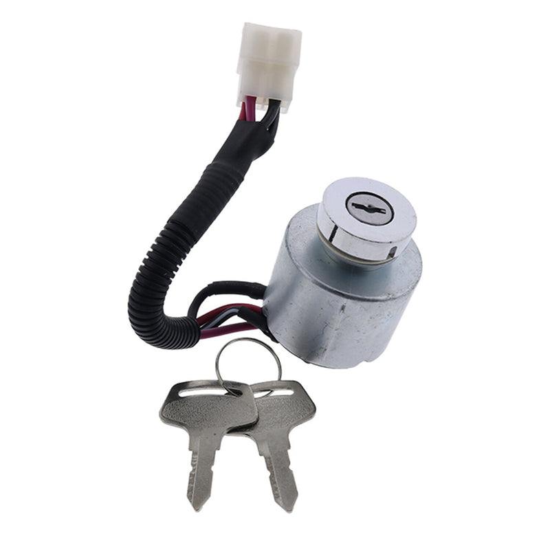 DURAFORCE 4X Ignition Key Switch for Kubota BX G M TG ZD 66101-55200 Replacement