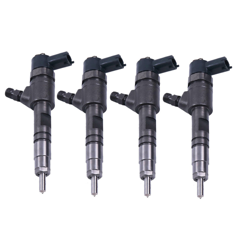 DURAFORCE 4X New Kubota Fuel Injector 0445110777 1J801-53052 for KX040 L4701 V2403