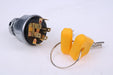 DURAFORCE Clark Forklift Truck Ignition Switch with 2 Keys - Part 7004147 2368655 2782017