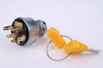 DURAFORCE Clark Forklift Truck Ignition Switch with 2 Keys - Part 7004147 2368655 2782017