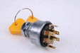 DURAFORCE Clark Forklift Truck Ignition Switch with 2 Keys - Part 7004147 2368655 2782017