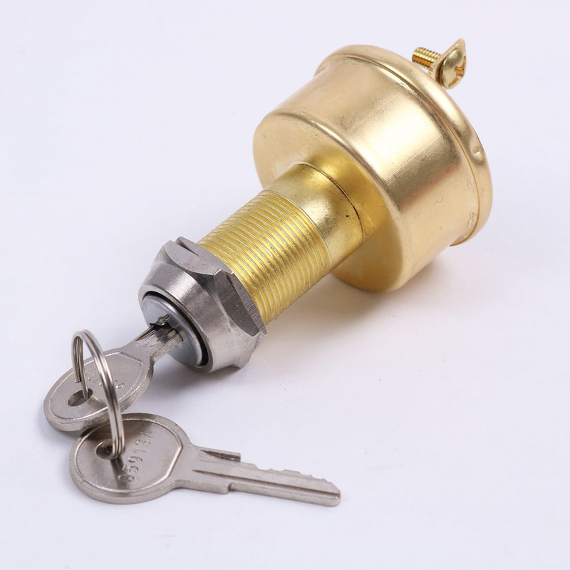 DURAFORCE Universal Boats MP39060-1 Marine Brass Ignition Switch New Replacement