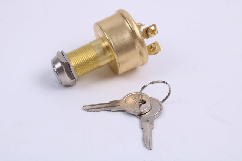 DURAFORCE Universal Boats MP39060-1 Marine Brass Ignition Switch New Replacement