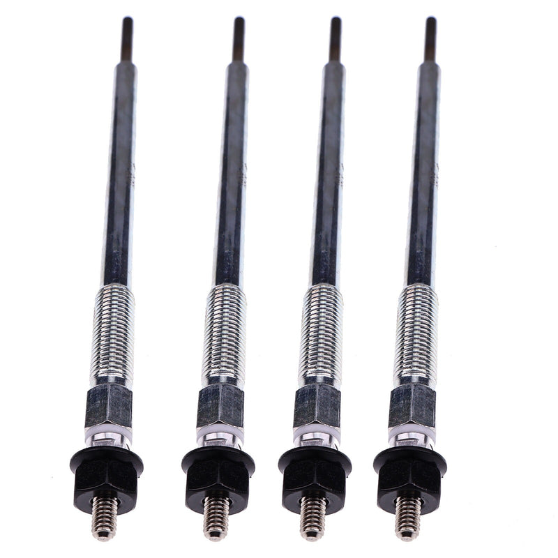 DURAFORCE 4X Glow Plugs 7030400 for Bobcat S450-S630 & Doosan D24 Diesel Engine Parts