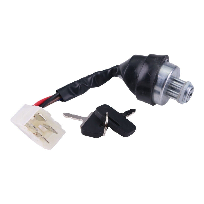 DURAFORCE Ignition Switch with 2 Keys 3699692M92 for Massey Ferguson 365 375 383 390 394
