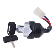 DURAFORCE Ignition Switch with 2 Keys 3699692M92 for Massey Ferguson 365 375 383 390 394
