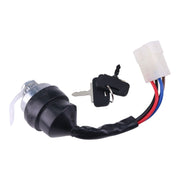 DURAFORCE Ignition Switch with 2 Keys 3699692M92 for Massey Ferguson 365 375 383 390 394